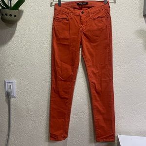 Angry rabbit orange skinny jeans size 26